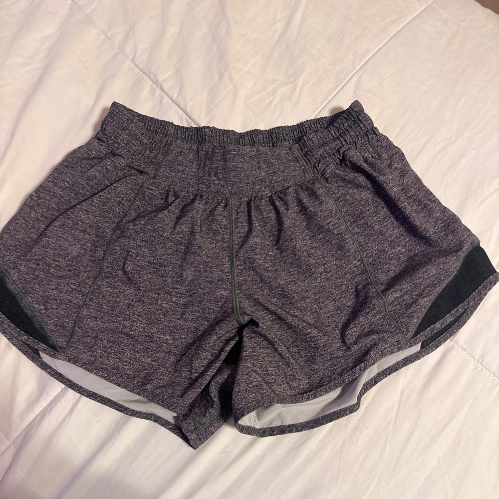 Lululemon Athletica Gray Athletic Shorts Lightweight Breathable